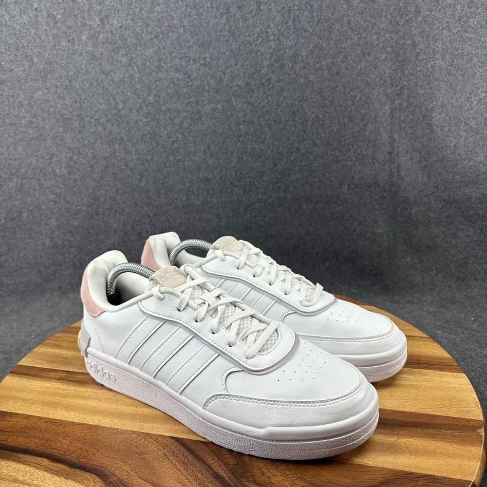 Adidas Postmove SE Women's Size 11 Sneakers White Basketball Shoe GW0348 - Picture 2 of 11